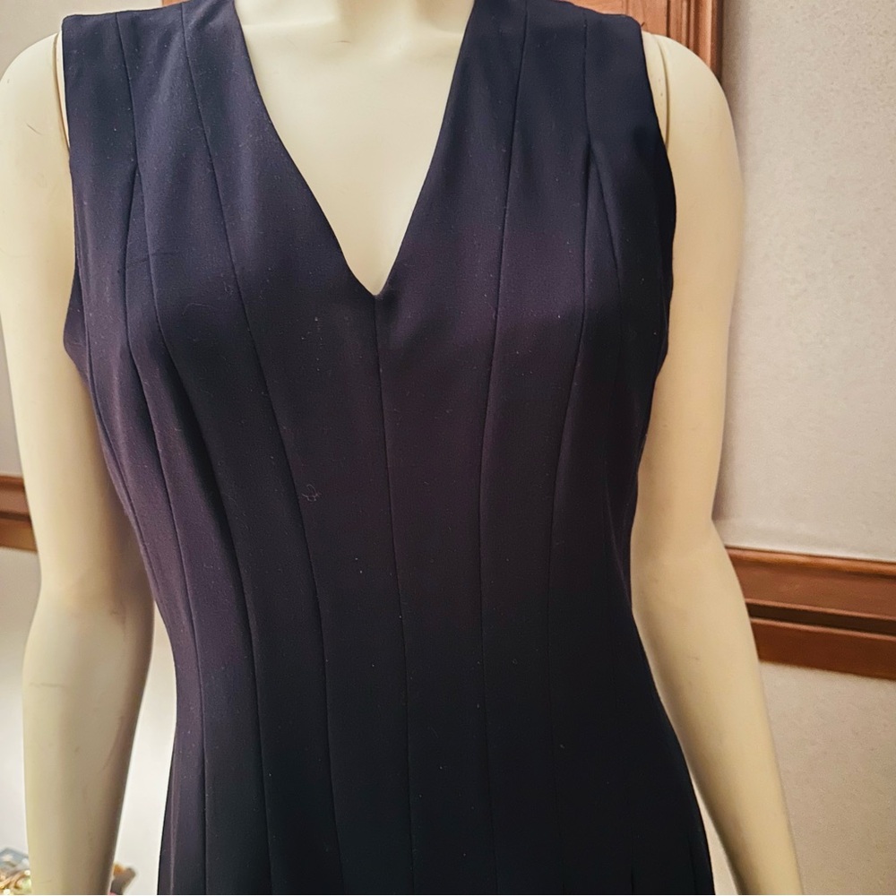 Calvin Klein Navy Halter Maxi Dress